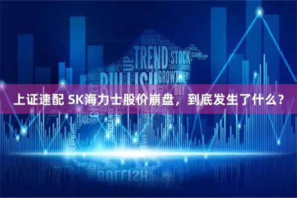 上证速配 SK海力士股价崩盘，到底发生了什么？